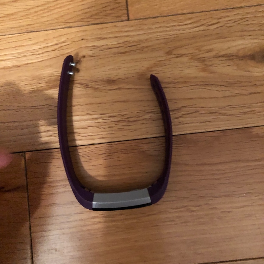purple band fitbit (charger included)